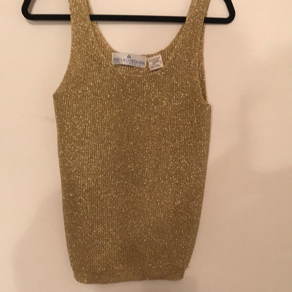 Gold tank top 1980’s